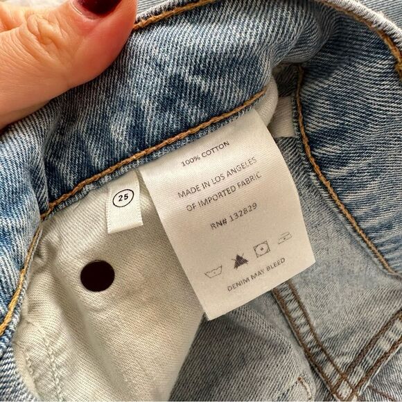 GRLFRND Cassidy Mid Rise Straight in Park Slope - Picture 5 of 10